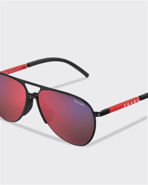 Red/blue Lenses Prada Linea Rossa Active 